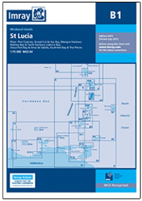 Imray-Iolaire Chart B1 St Lucia