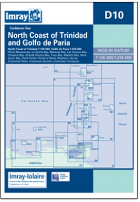 Imray-Iolaire Chart D10 North Coast of Trinidad