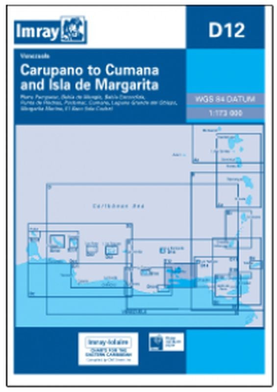 Imray-Iolaire Chart D12 Carupano to Cumana and Isla Margarita