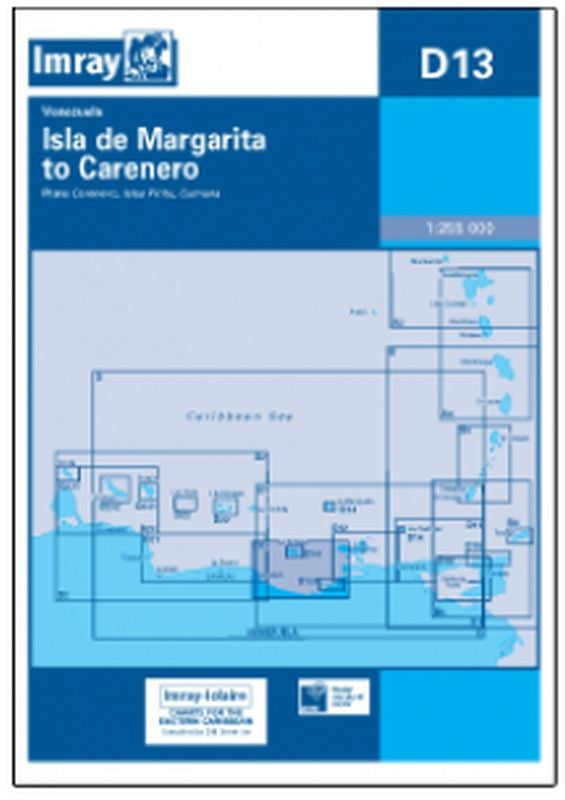 Imray-Iolaire Chart D13 Isla de Margarita to Caranero