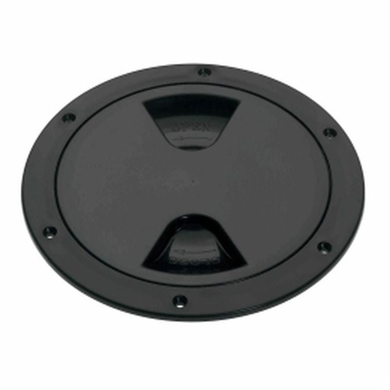 Barton Screw Inspection Hatch Cover Round 103mm Black