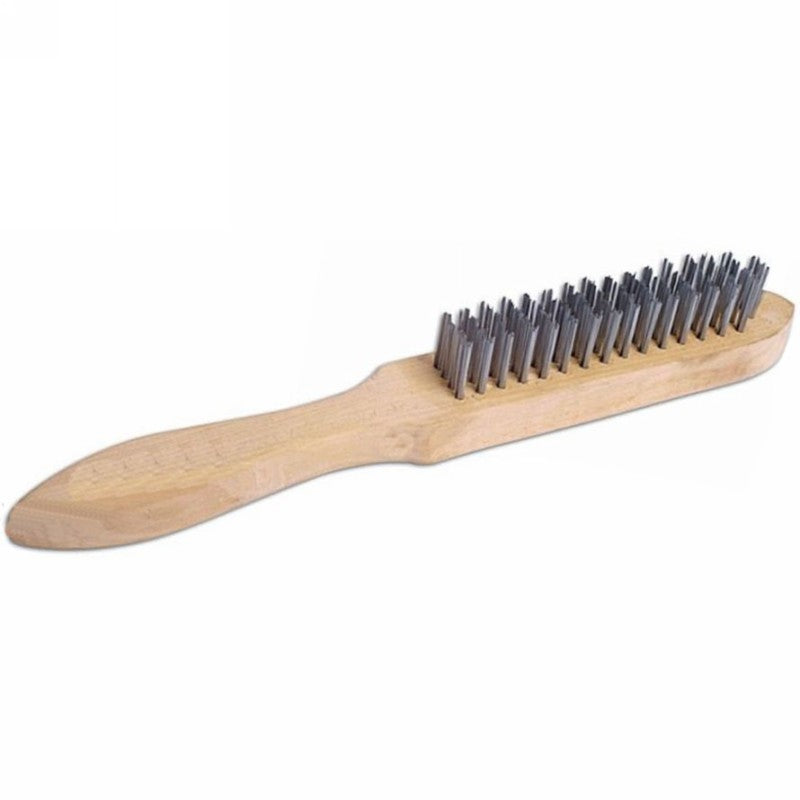 Lynwood Wire Brush 4 Row Wooden Handle