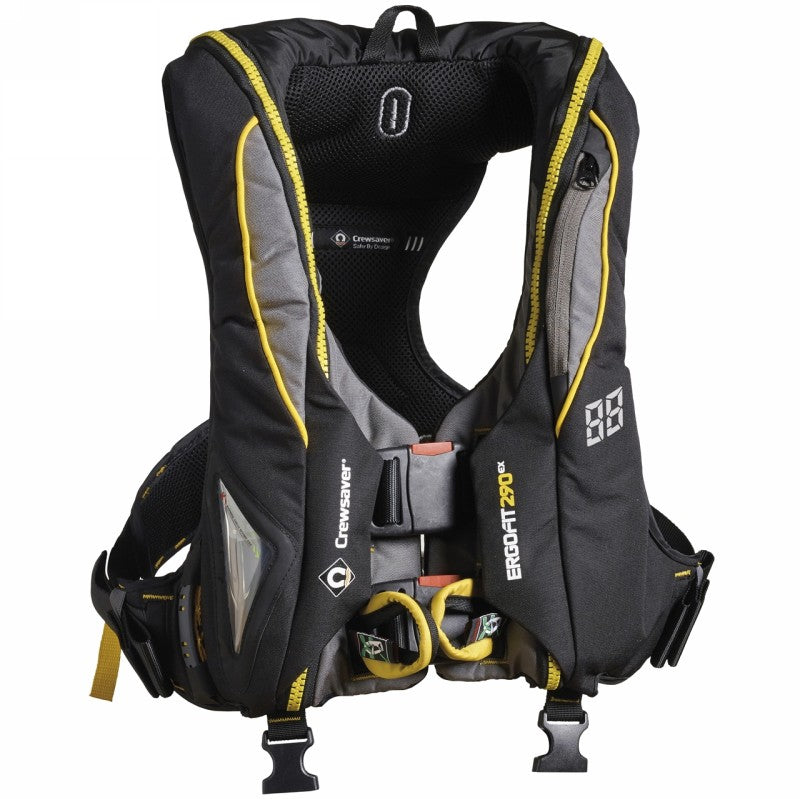 Crewsaver Ergofit 290N Extreme Hammar Lifejacket with Harness Light and Hood