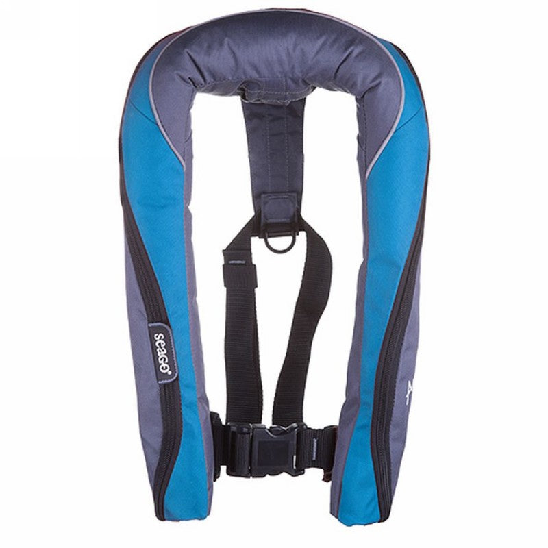 Seago Active 190 Automatic & Harness Lifejacket Blue/Carbon