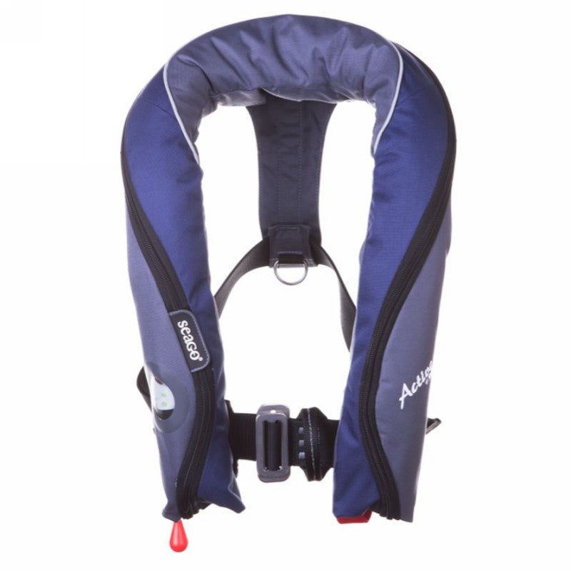 Seago Active 190 Automatic & Harness Lifejacket Navy/Carbon