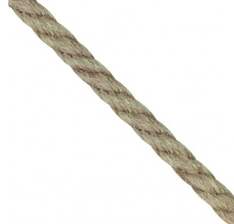 Liros Synthetic Hemp Rope for Decking, Garden and Boating 10mm 3 Strand