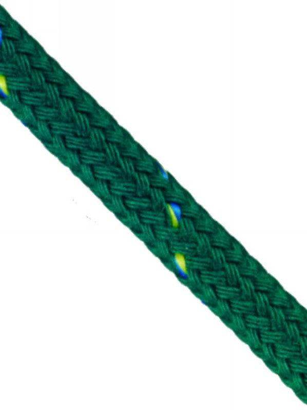 Liros 16 Plait Matt Polyester Rope 12mm Green