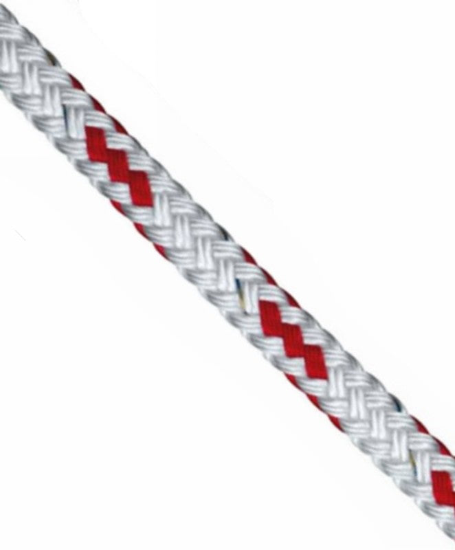 Liros Braid-On-Braid 16 Platt Polyester Rope 10mm Red