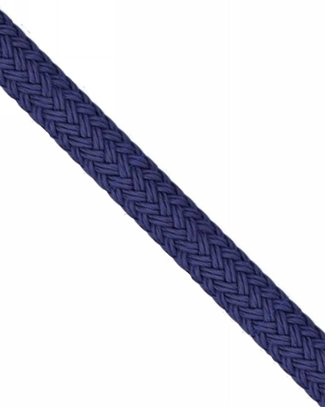 SeaMark Braid-On-Braid Solid Colour Rope Navy 10mm