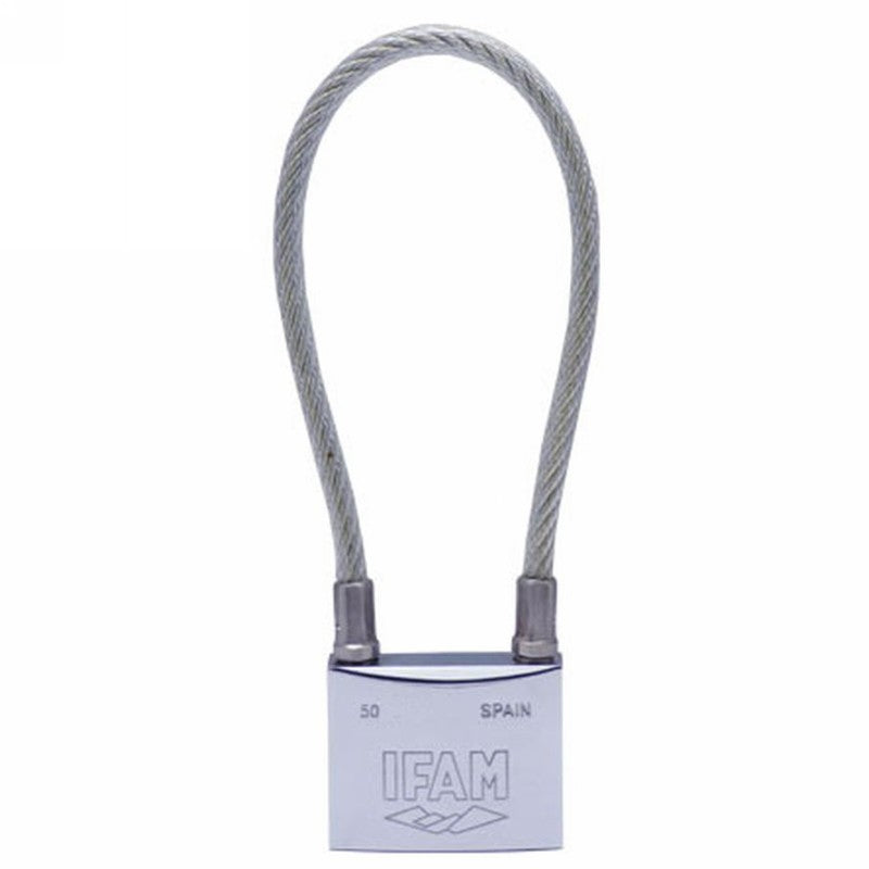 Ifam Marine Cable Padlock Stainless Steel 50mm