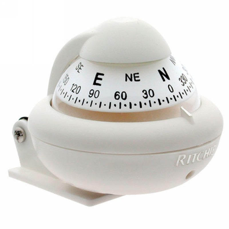 Ritchie Sport Bracket Mount Marine Compass TX-10W-M White