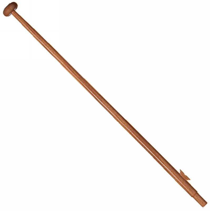 Lahnakoski Mahogany Flag Pole with Cleat 65cm