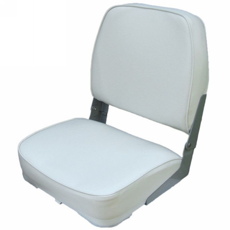 Waveline Classic Low Back Folding Seat - White