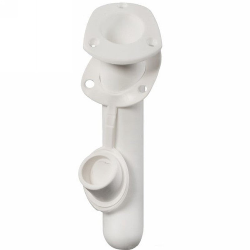 Osculati Flush Mount Fishing Rod Holder White Plastic