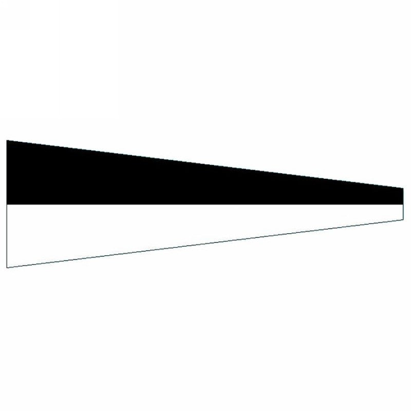 Meridian Zero Printed Numeral Pennant 6