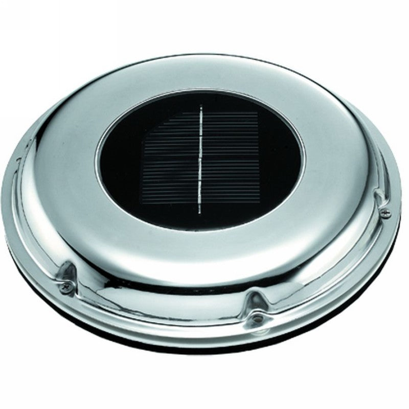 Osculati Solar Powered Ventilator Stainless Steel Rechargeable 24 Hour Ventilation