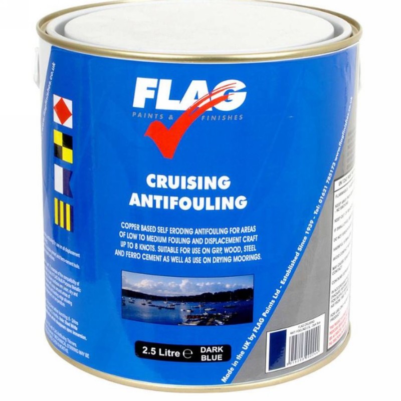 Flag Cruising Antifouling Paint 2.5L - Light Blue AF0001