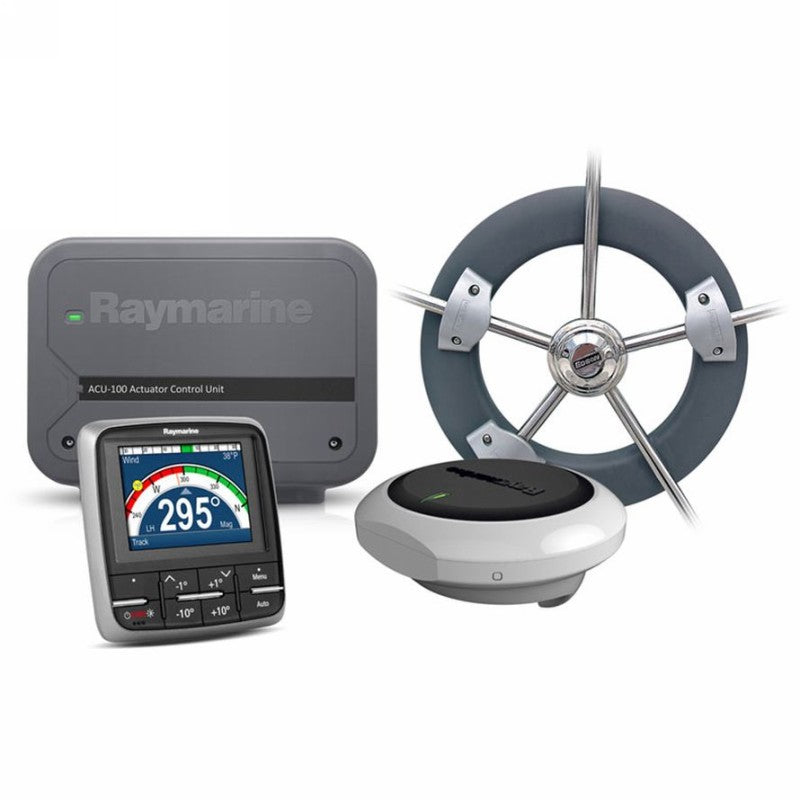 Raymarine EV-100 Evolution Wheel Pilot c/w p70 Control Head, ACU-100 and Wheel Drive