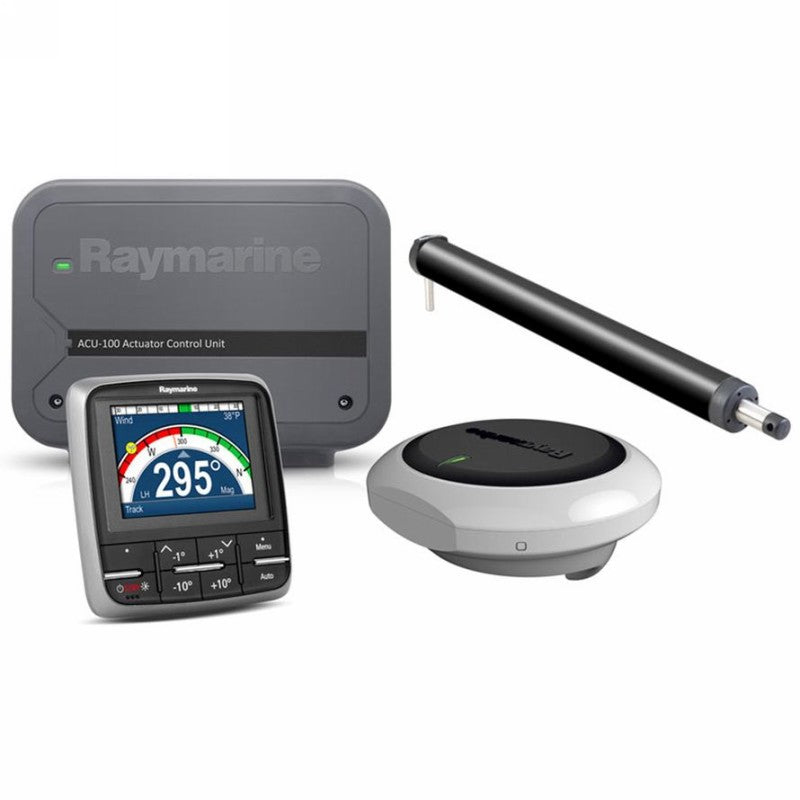 Raymarine EV-100 Evolution Tiller Pilot c/w p70 Control Head, ACU-100 and Tiller Drive