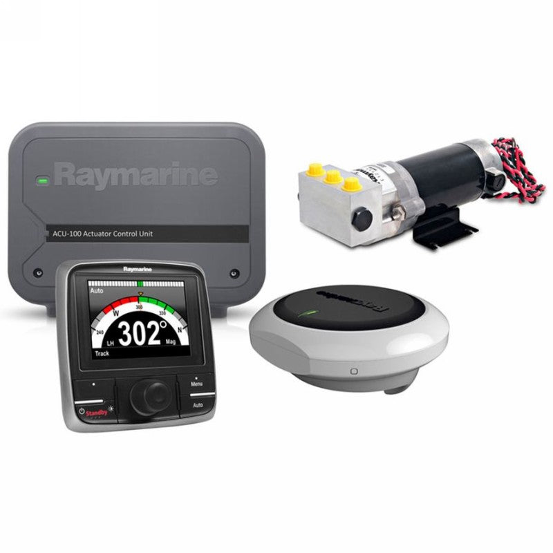 Raymarine Evolution PowerPilot c/w p70R Control Head, ACU-100 and 0.5l Hydraulic pump