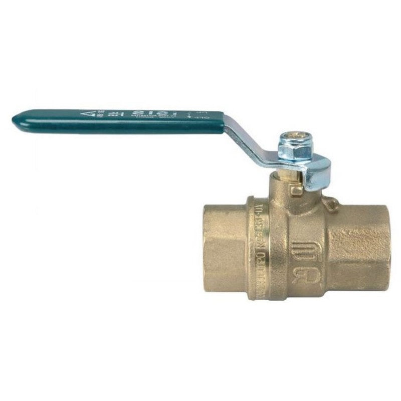 Aquafax DZR Brass Ball Valve 1 1/2 inch BSP