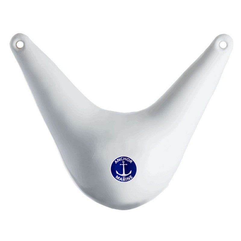 Anchor Marine Bow Fender - Bulbous Small - White 0011