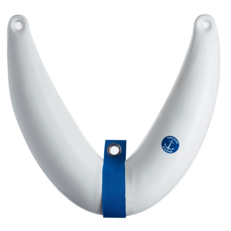 Anchor Marine Bow Fender - With Strap Small - White 0021