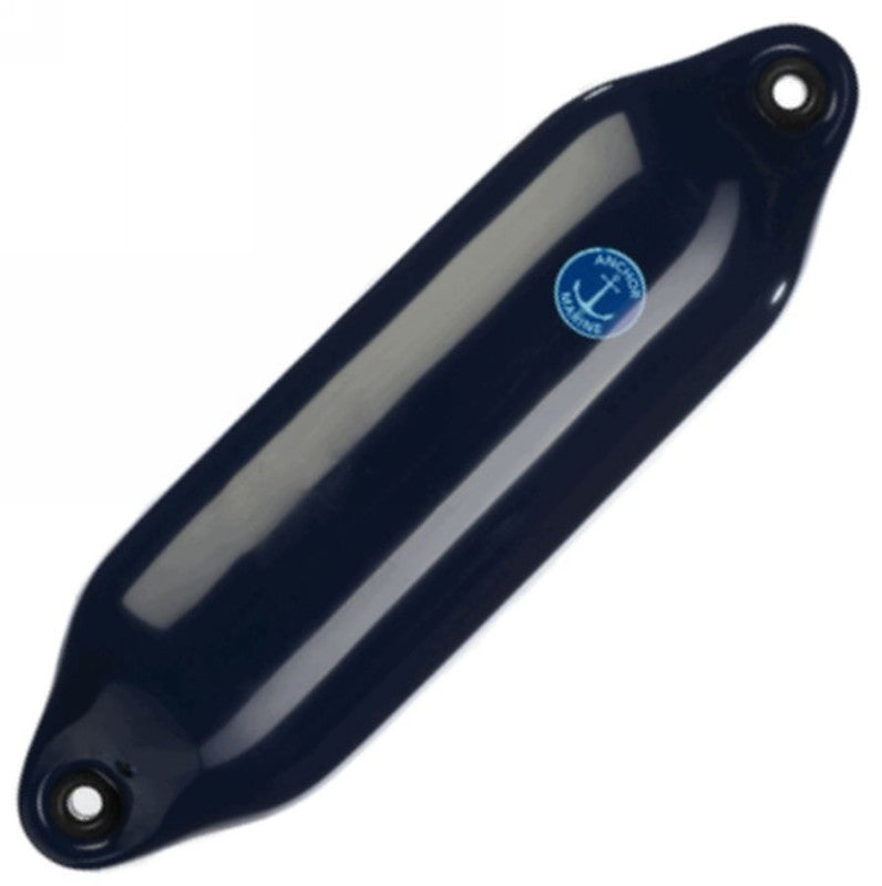 Anchor Marine Standard Fender 16 x 4 Inches - 400 x 110mm Navy with Eyes