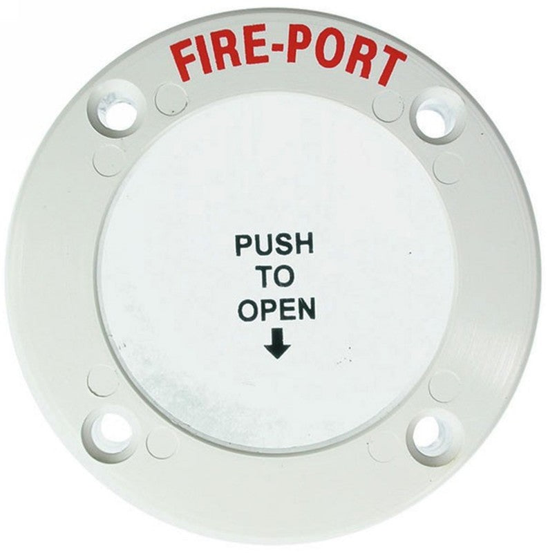 Osculati Plastic Fire Port Fire Extinguisher Access Port Outboard Cowling