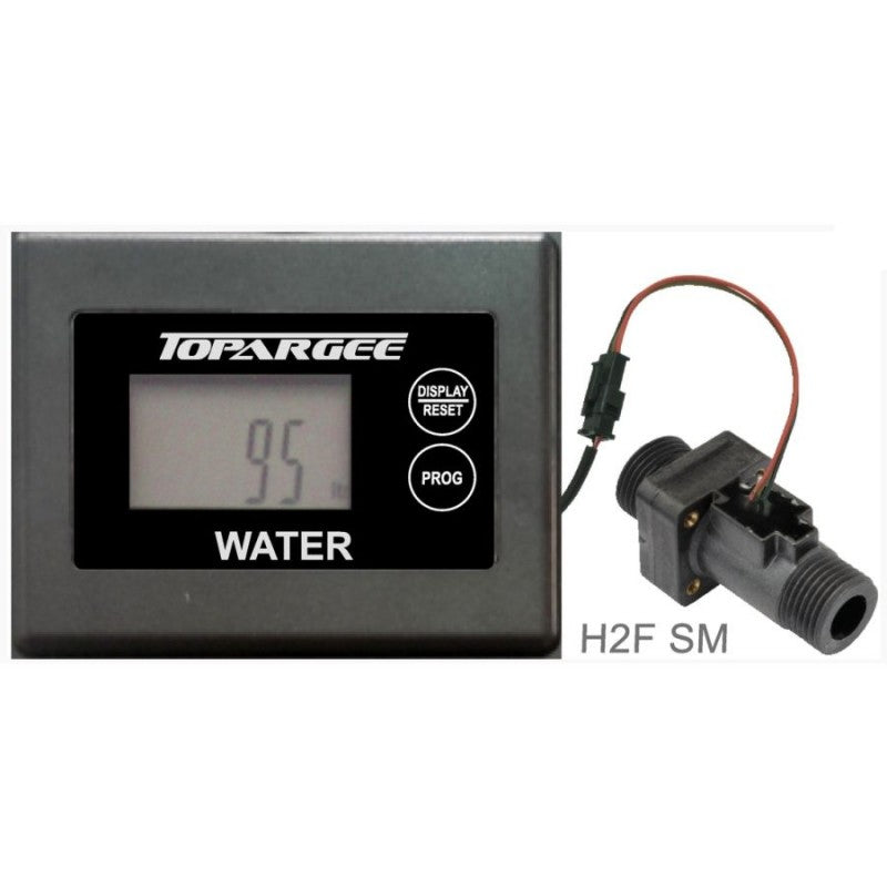 Topargee H2Flow Digital Water Tank Gauge - Surface Mount