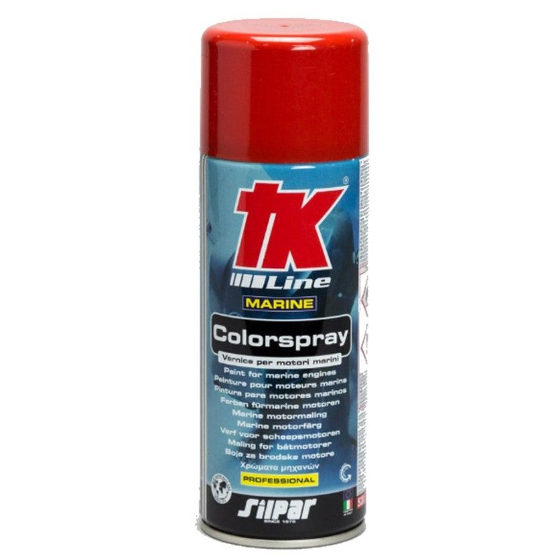 Silpar TK Marine Outboard Spray Paint - Johnson White 1981-1983