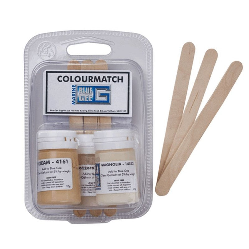 Blue Gee Colourmatch Pigment Off White 20g - Pack of 3 Shades