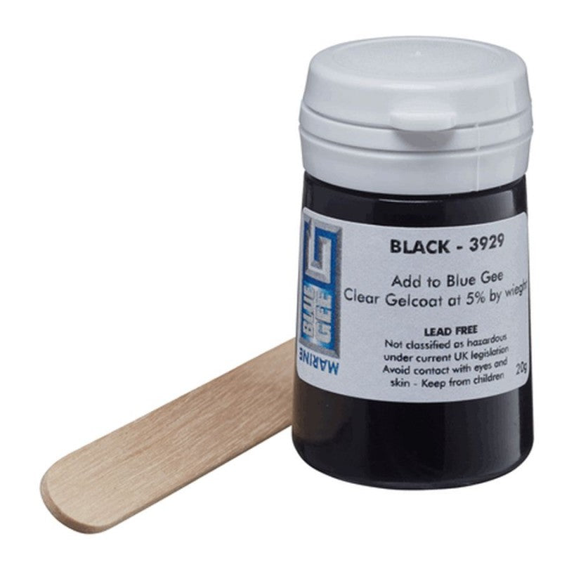 Blue Gee Colourmatch Glass Fibre Pigment Dence Black 20g