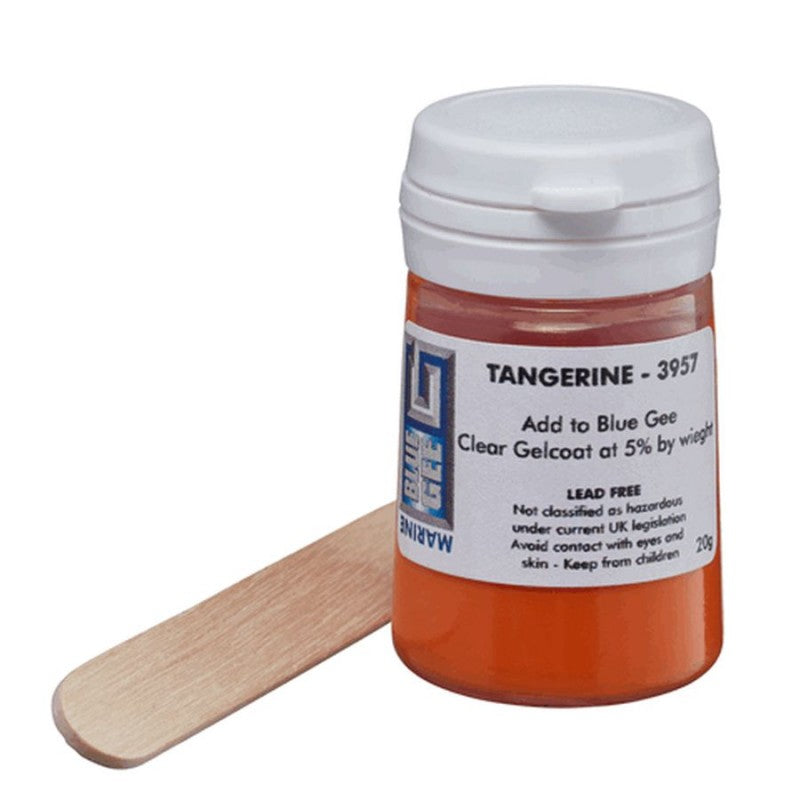 Blue Gee Colourmatch Glass Fibre Pigment Tangerine 20g