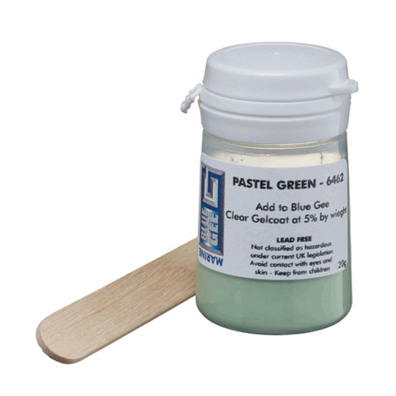 Blue Gee Colourmatch Glass Fibre Pigment Pastal Green 20g