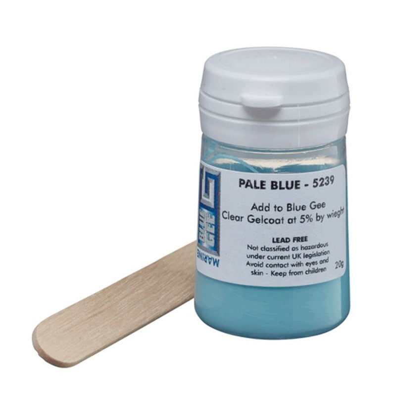 Blue Gee Colourmatch Glass Fibre Pigment Pale Blue 20g