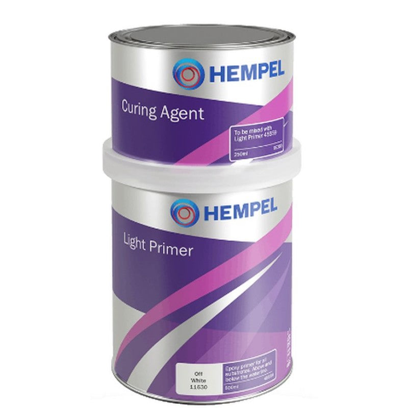 Hempel Light Primer 11630 Two Pack Epoxy Primer 750ml Off White