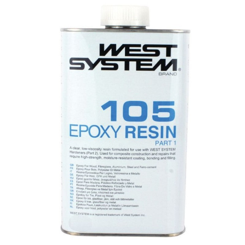 West System Epoxy 105A Resin Only 1.0kg