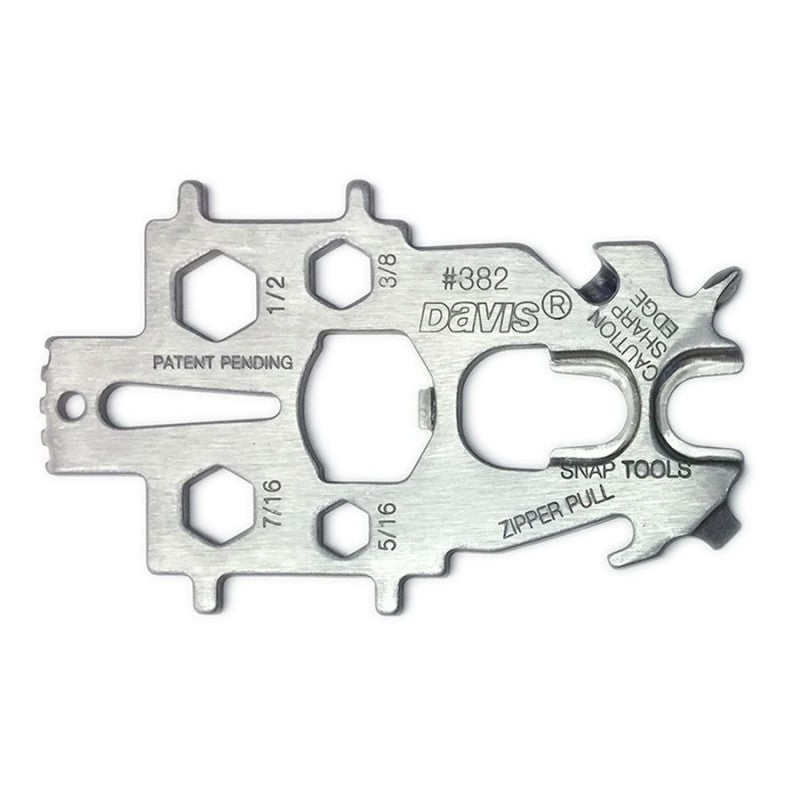 Davis Snap Tool Multi-Key Deck Plate Key Stainless Steel 382