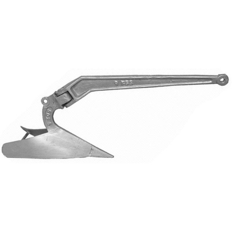 Waveline Galvanised Plough Anchor 7Kg