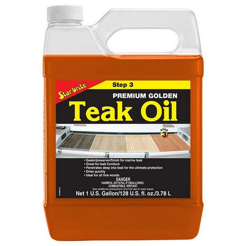 Starbrite Premium Golden Teak Oil 3.8 Litre