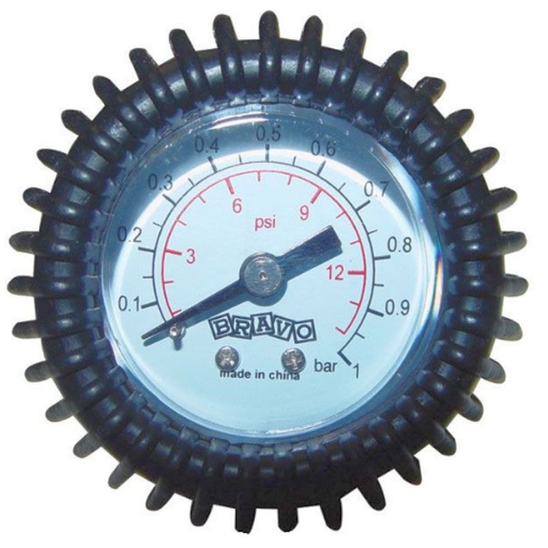 Scoprega Bravo Pump Pressure Gauge 0.0 - 1.0bar Screw Fitting for Bravo 4