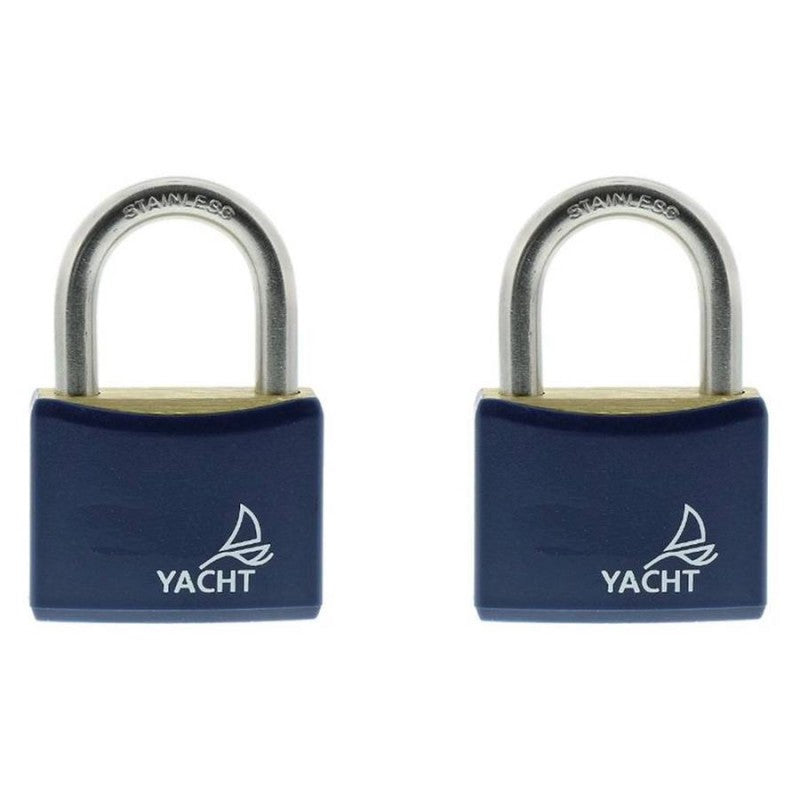 Meridian Zero Yacht Padlocks - Key-Alike 40mm - Pack of 2