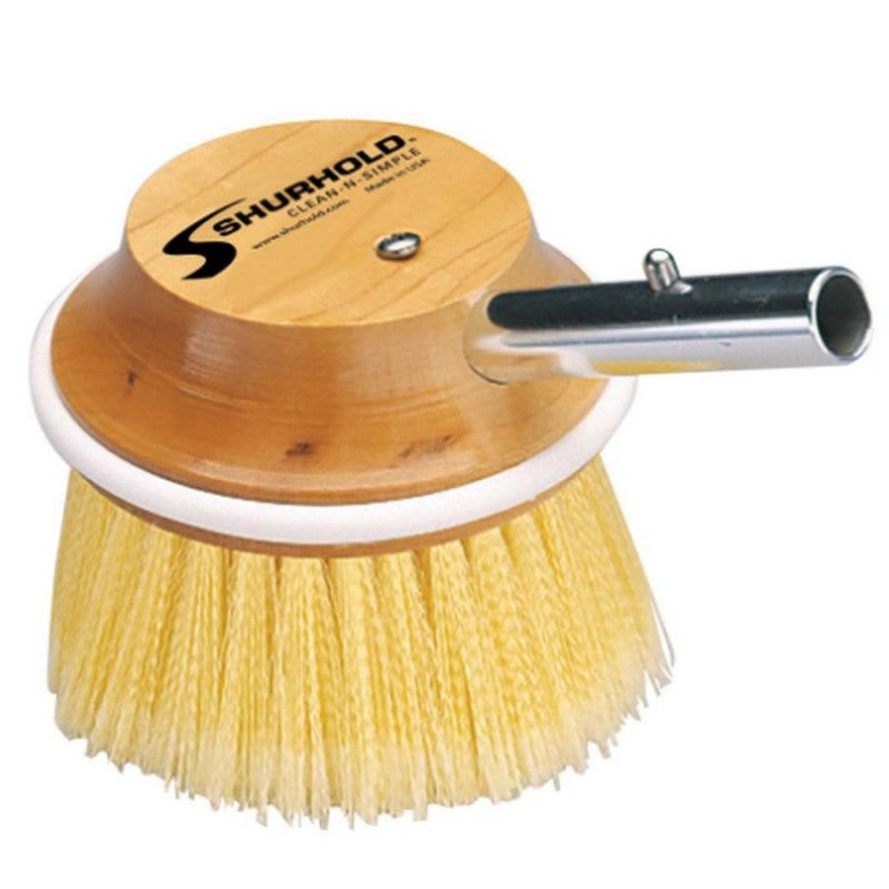 Shurhold Soft Flagged Yellow Round Brush