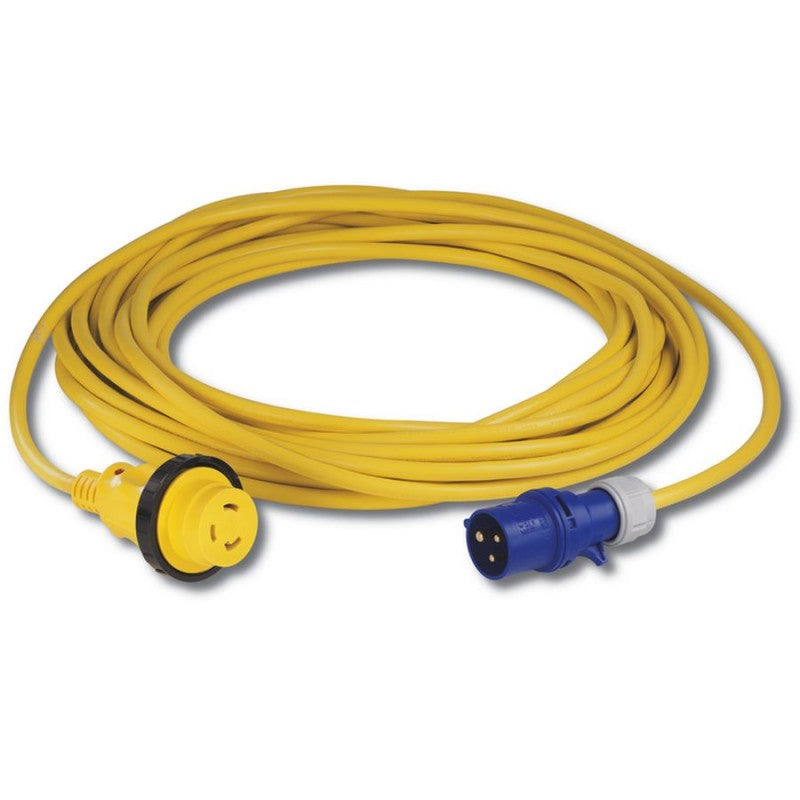 Marinco Cordset 16A 230V 10M With European Plug Yellow 10MSPPXP