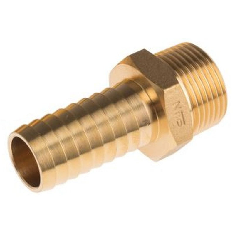 Talamex Brass Hose Connector 1/4 inch BSP to 8mm Hose