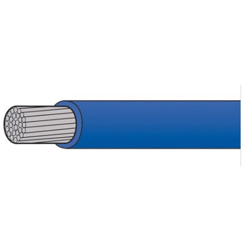 Aquafax 1 Core Tinned Cable 21/0.30 1.5mm2 Blue