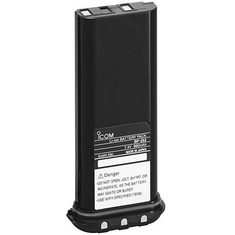 Icom BP252 Battery Pack Li-Ion 980mAh M31/M33/M35