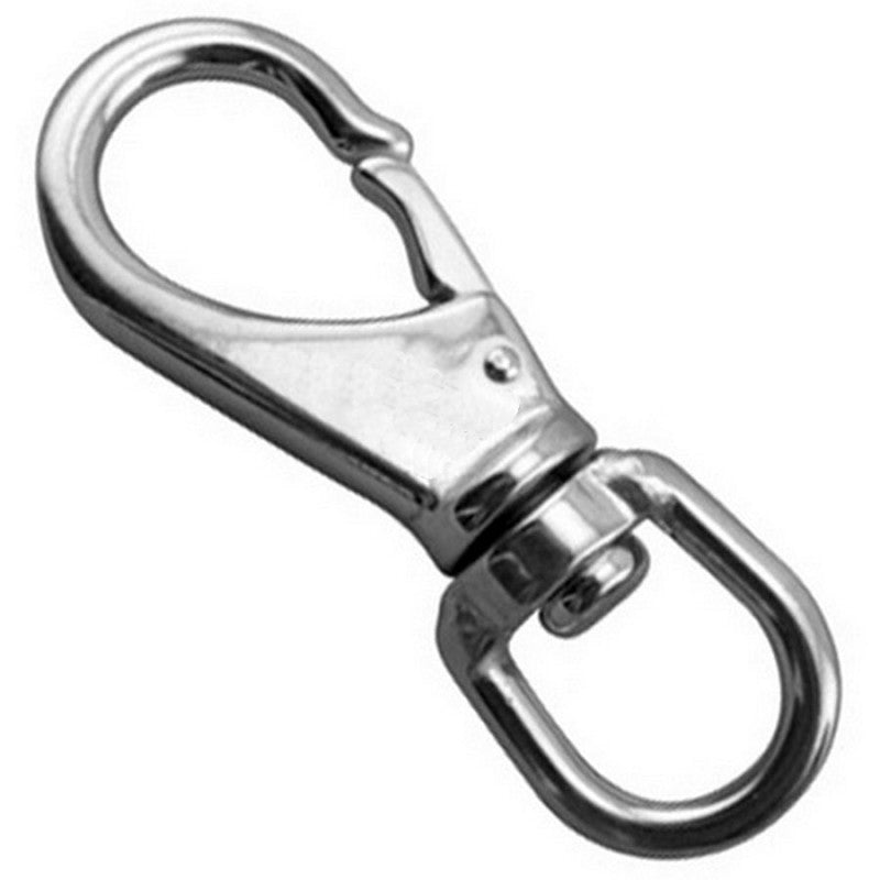 Proboat Stainless Steel Swivel Eye Boat Snap Hook 65mm