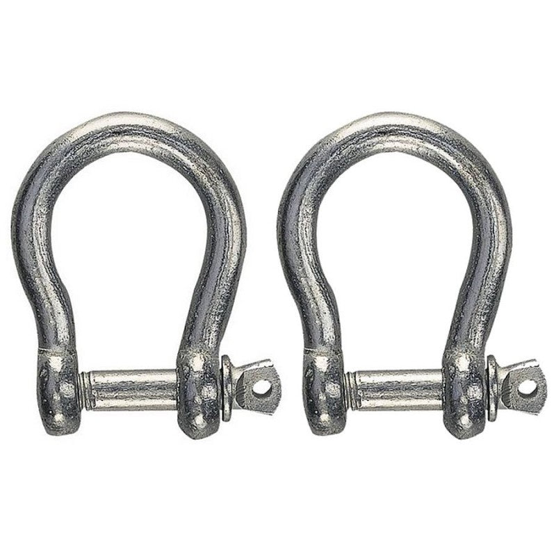 Proboat Galvanised Steel Bow Shackle 8mm - Pack 2